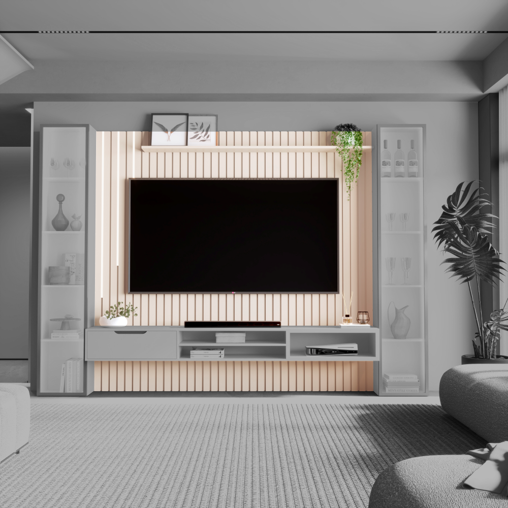 Painel Ripado Plus Modular