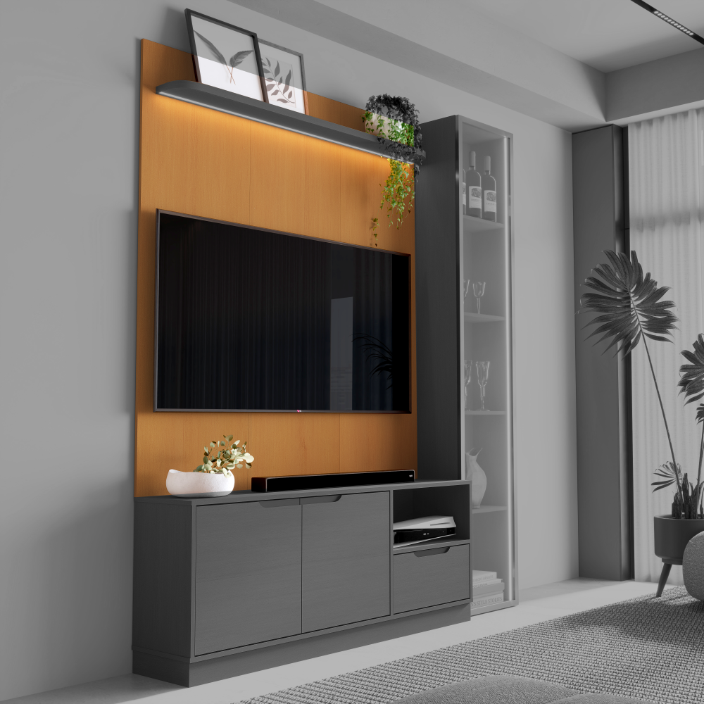 Painel Liso Slim Modular